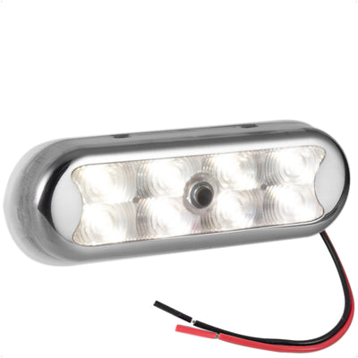 LED Surface-Mount Bimini Top Light, Warm White, Push On/Off Switch, 12V - FO4804 - Five Oceans