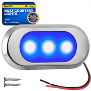 Ultra-Flat Courtesy Light - Oculus Style, Blue - FO4805 - Five Oceans