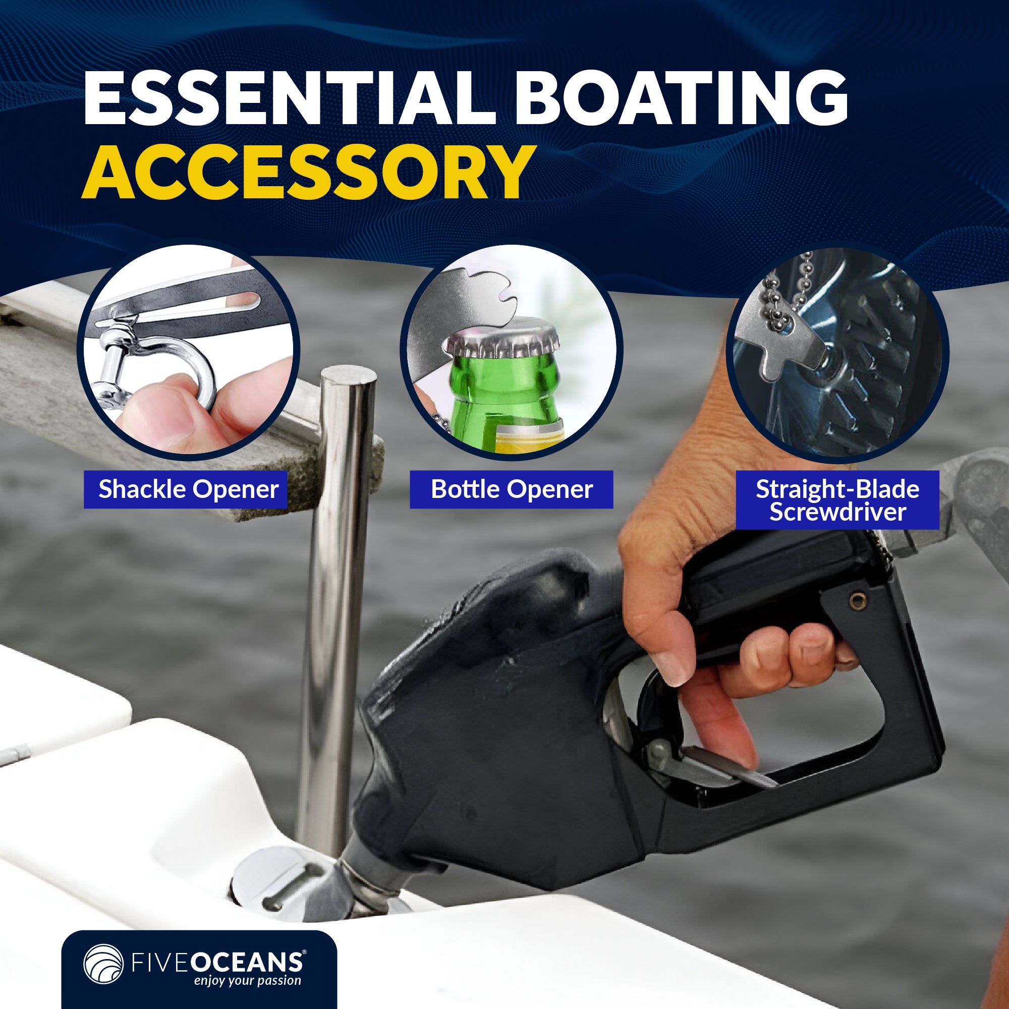 Universal Deck Fill Keys - FO4807 - Five Oceans