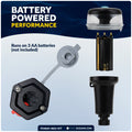LED Bi-Color & Anchor Navigation Light Kit, Rail Mount, Portable - FO4820-4822-KIT - Five Oceans