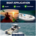 LED Anchor Navigation Light, Rail Mount, Battery-Powered - 2NM - FO4822 - Five Oceans