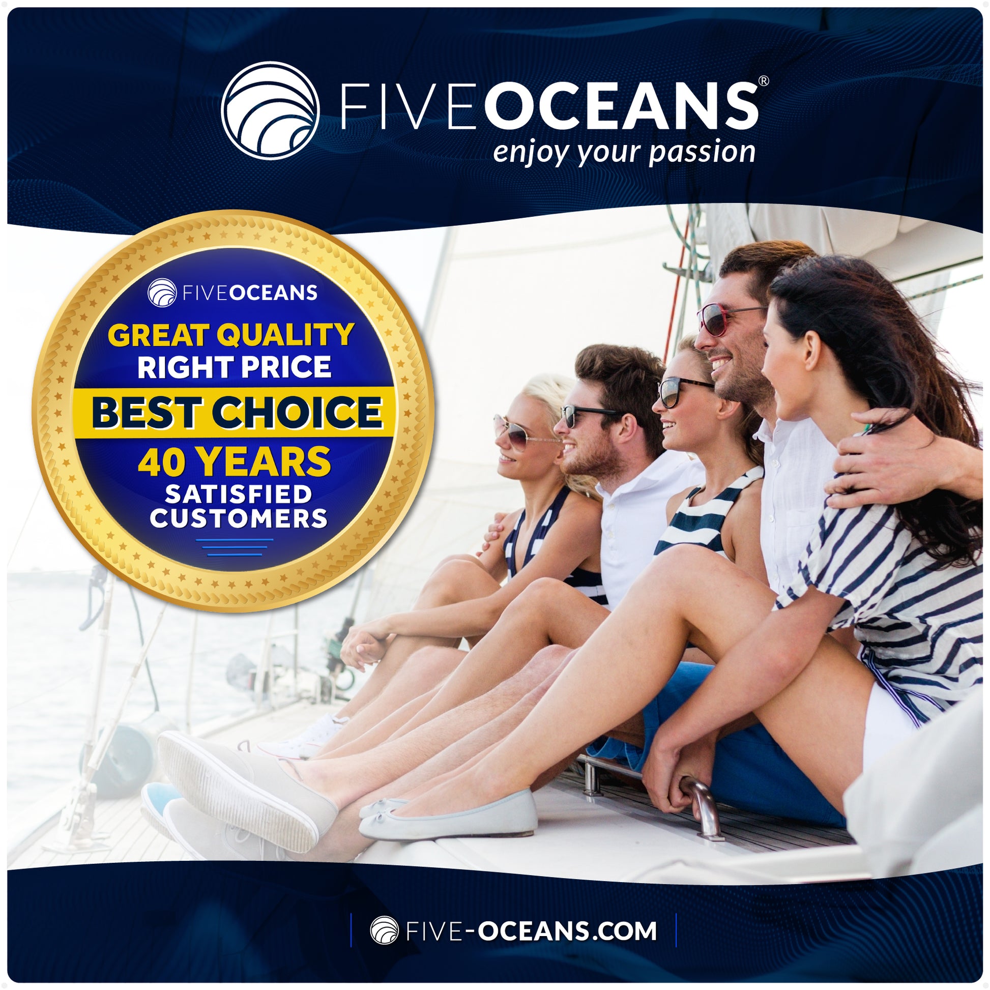 LED Anchor Navigation Light, Rail Mount, Battery-Powered - 2NM - FO4822 - Five Oceans