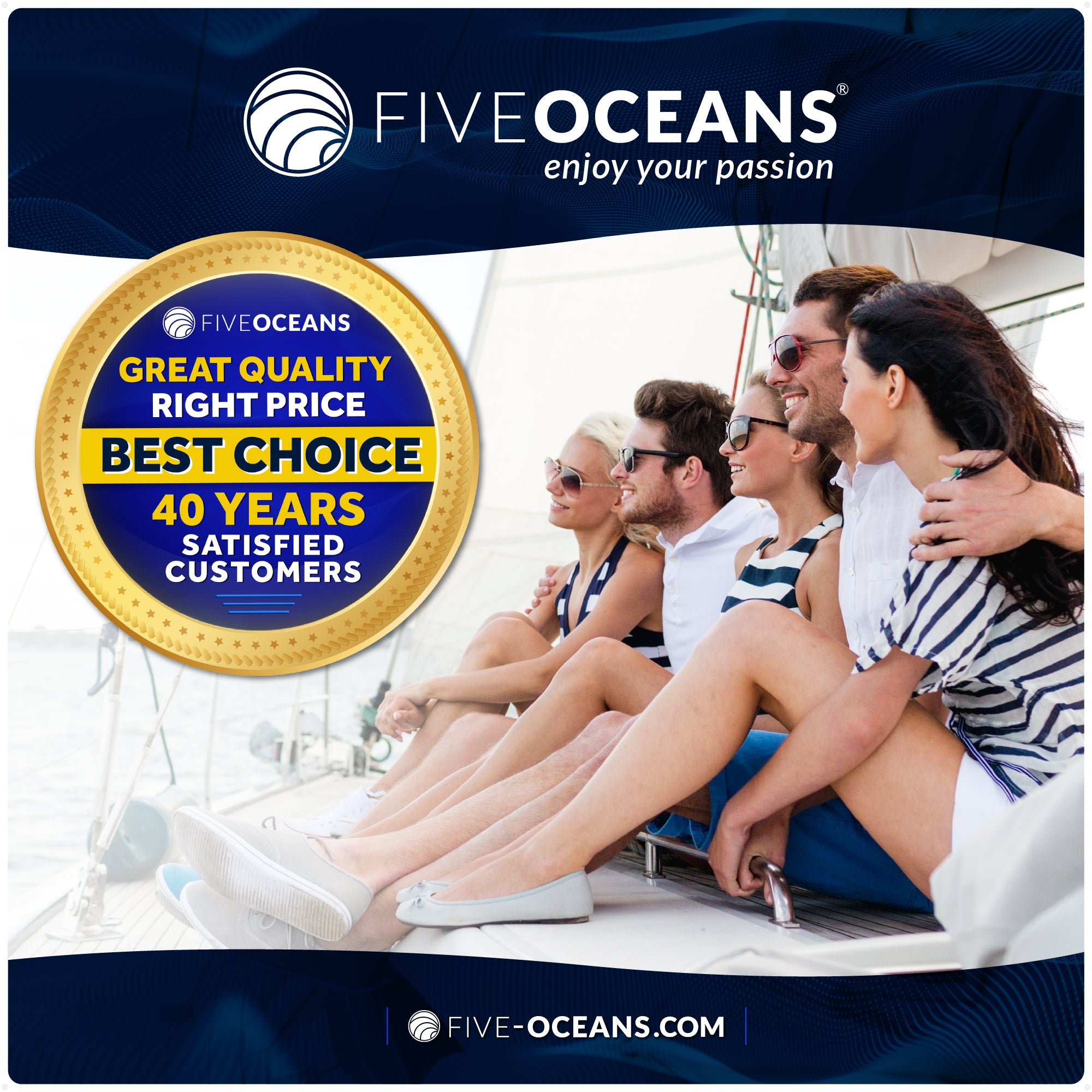 LED Anchor Navigation Light, Rail Mount, Battery-Powered - 2NM - FO4822 - Five Oceans