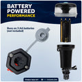 LED Bi-Color & Anchor Navigation Light Kit, Rail Mount, Fold-Down - FO4824-4826-KIT - Five Oceans