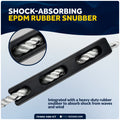 Mooring Snubber Docking Kit, 1/2" x 20' Dock Lines, 4-Pack - FO4892-4486-KIT - Five Oceans