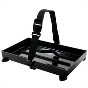 13" x 7" Group 27 Battery Tray with Hold-Down Strap, Black - FO4896 - Five Oceans