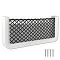 9-7/8" x 4-1/2" Storage Net, White Frame, Black Elastic Netting - FO4902 - Five Oceans