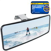 Boat Ski Mirror Large 11-3/4" x 4", Wide View - FO4904 - Five Oceans