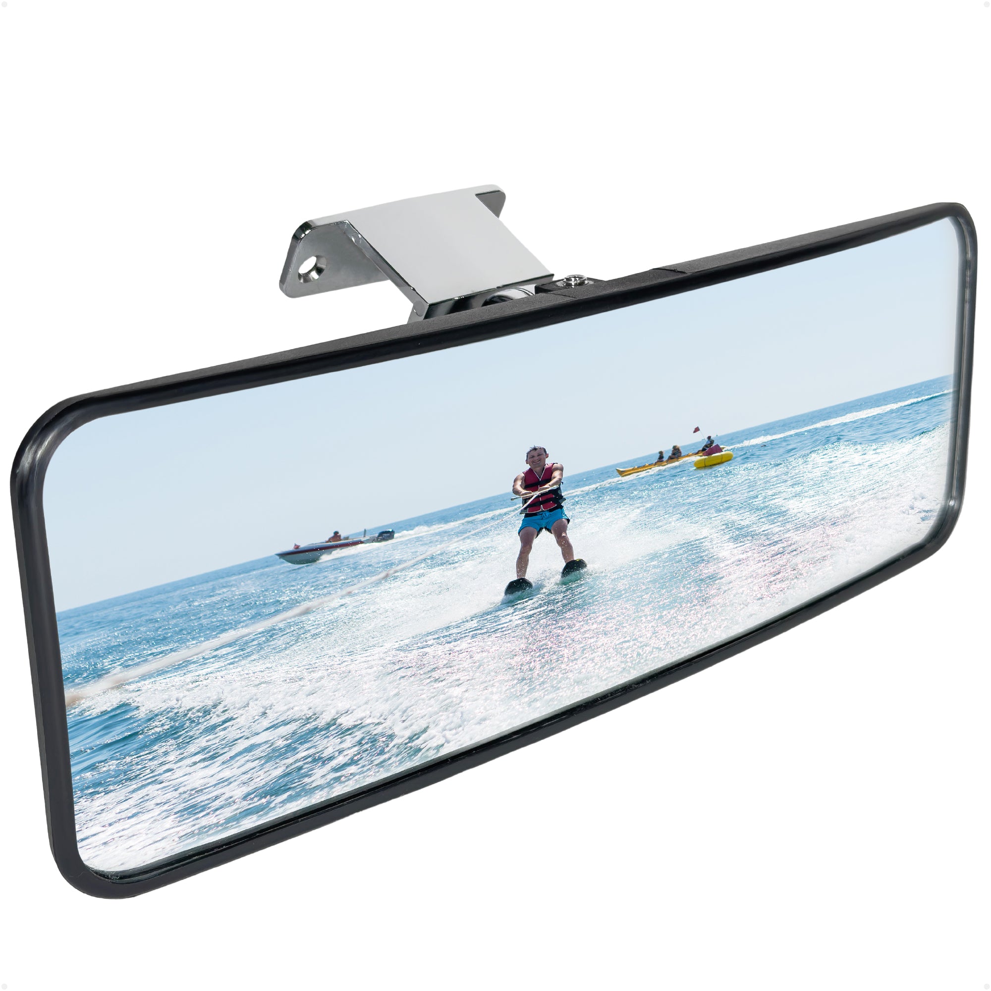 11-3/4" x 4" Ski Mirror, Wide View - FO4904 - Five Oceans