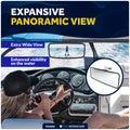 11-3/4" x 4" Ski Mirror, Wide View - FO4904 - Five Oceans