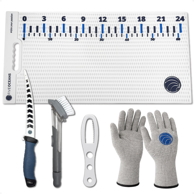 Fish Fillet Mat Kit 28" x 14" - White - FO4908 - Five Oceans