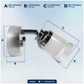 LED Reading Light with USB-C, Touch Dimmer, Warm White & Blue, Aluminum & Acrylic Housing, 200 LM, 10-28V DC