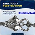 Anchor Chain Lock - Fits 1/4" to 5/16" Chains, Stainless Steel - FO4938 - Five Oceans