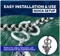 Anchor Chain Lock, AISI316 Stainless Steel - Five Oceans