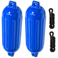 Inflatable Ribbed Fenders, Blue, 2-Pack