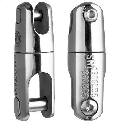 Anchor Swivel for 1/4" - 5/16" Chain, AISI316 Stainless Steel - FO4952 - Five Oceans