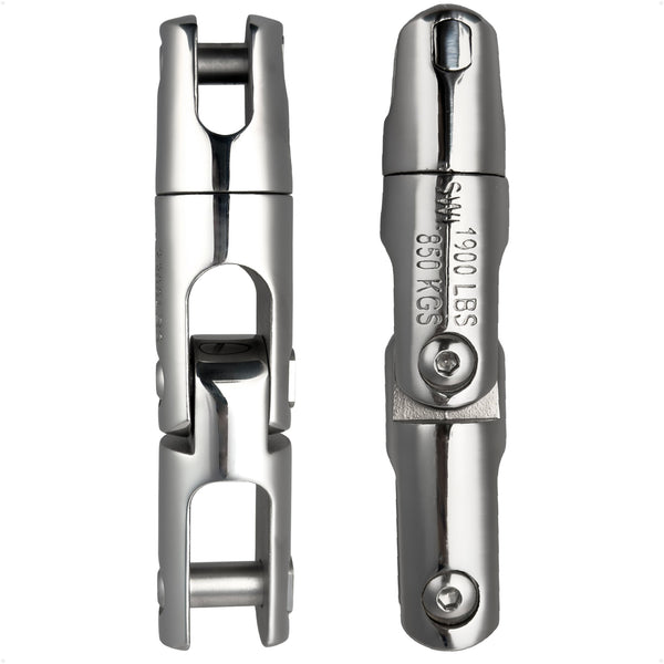 Multidirectional Anchor Swivel for 1/4" - 5/16" Chain, Premium AISI316 Stainless Steel
