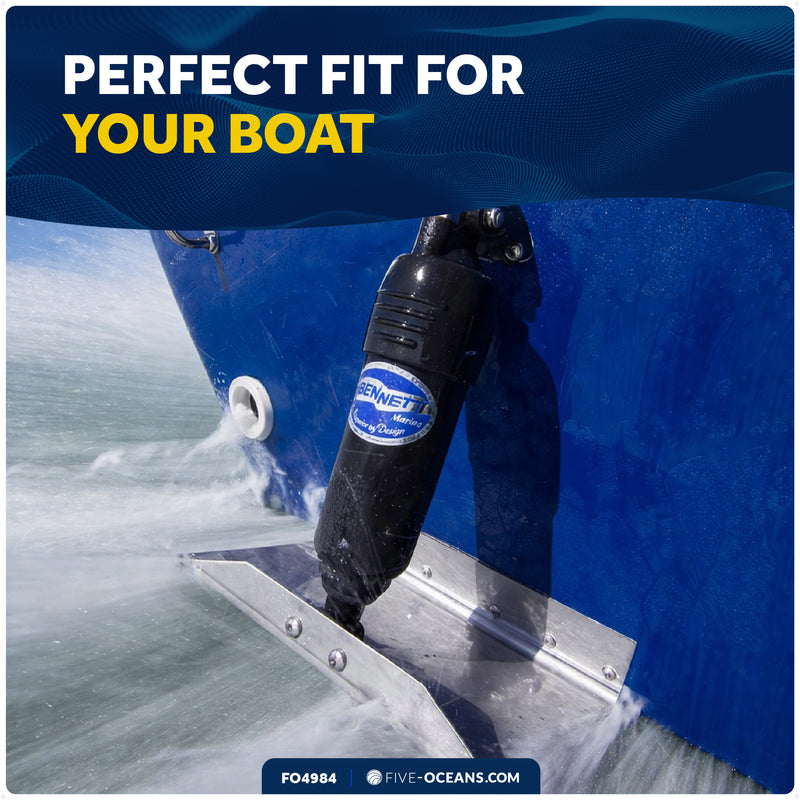 1-1/2" Angled Thru-Hull Fitting - White ABS Plastic - FO4984 - Five Oceans