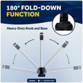 24" LED Anchor Light, Certified 2NM, Fold-Down, Polycarbonate Lens & Aluminum Tube, 12-30V DC - FO5008 - Five Oceans