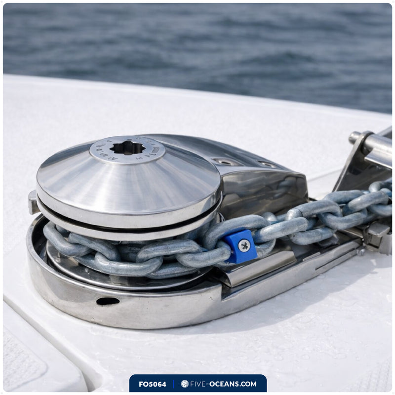 3/8" (10mm) HT G4 Anchor Windlass Chain Markers, 12-Pack, 6 Colors - FO5064 - Five Oceans