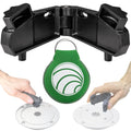 Adjustable Universal Deck Plate and Deck Fill Key with Floating Green Keychain, Fits Standard 8-Point Winch Sockets & Dual-Hole Deck Fittings, Nylon - 5068-4495-G-KIT - Five Oceans