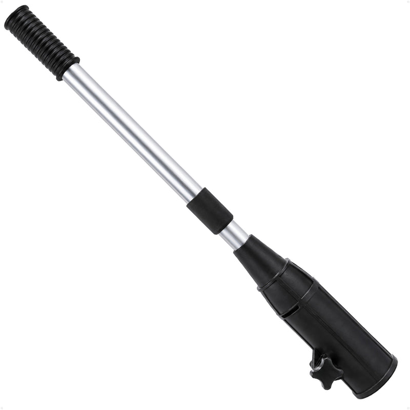 Heavy Duty Telescopic Tiller Extension Handle, Extend from 25.5" – 40"
