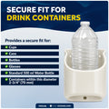 Cup Holder Insert, Off-White Marine-Grade PVC