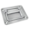 3" x 2-1/4" Flush Hatch Ring Pull, Stainless Steel