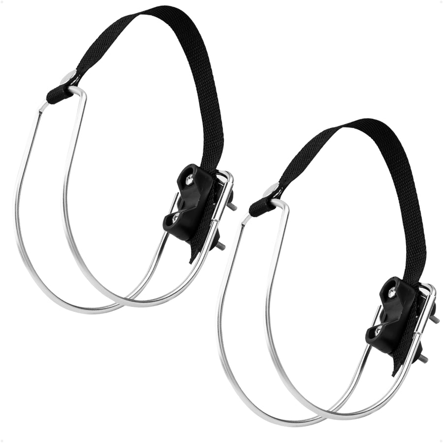Ring Buoy Bracket, Stainless Steel, Rail Mount, 2-Pack - FO555-M2 - Five Oceans