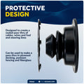 5-1/2" Rubber Motor Well Cable Boot - FO563 - Five Oceans