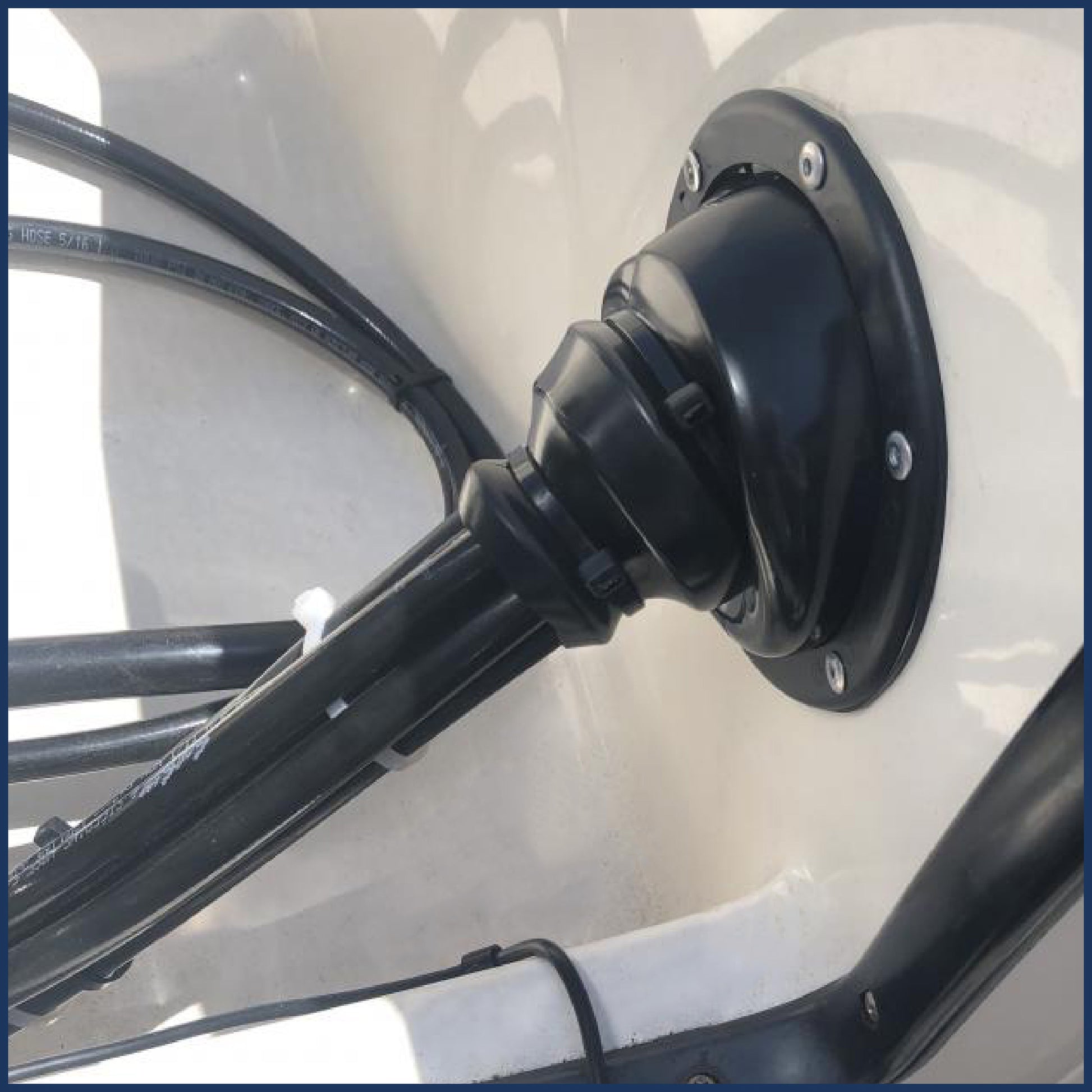 Rubber Motor Well Cable Boot, 5-1/2" - FO563 - Five Oceans