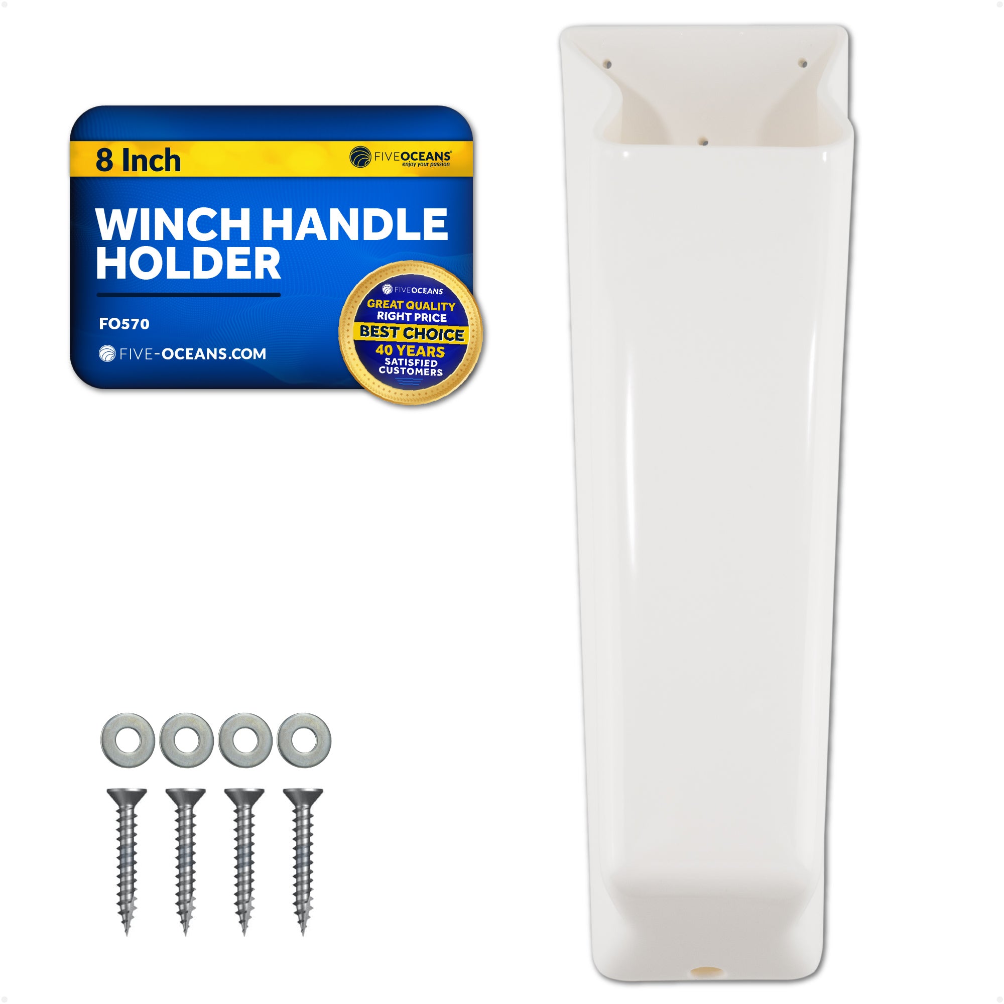 Winch Handle Holder, 9-1/2" Length - FO570