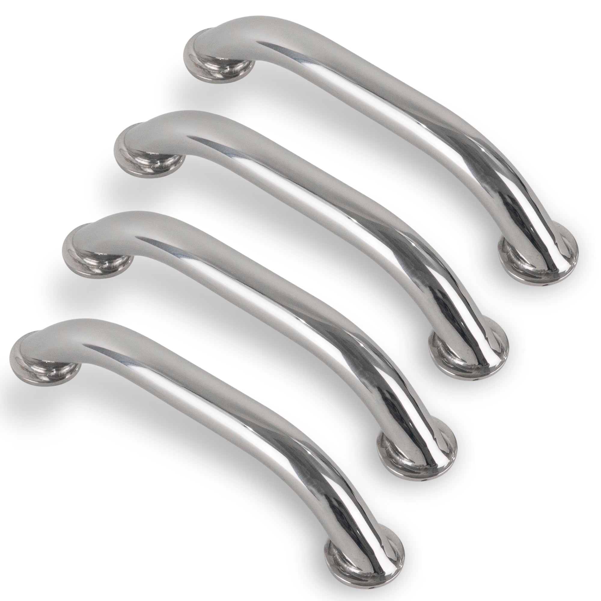9" Boat Grab Handle, 316 Stainless Steel, 4-Pack - FO577-M4