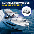 Boat Horn, 120 dB, Stainless Steel Cover, 12V - FO600 - Five Oceans