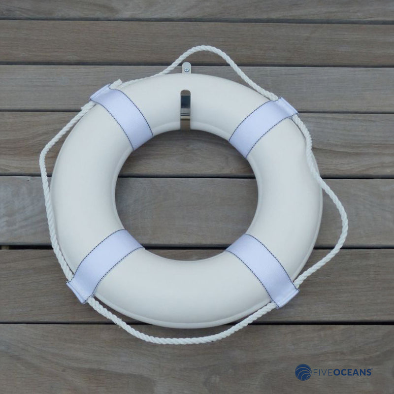 Ring Buoy Bracket Holder, Stainless Steel, Flat Mount - FO626 - Five Oceans