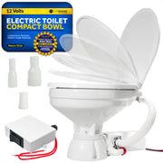 TMC Electric Toilet, Compact Bowl, 12V DC - FO720 - Five Oceans