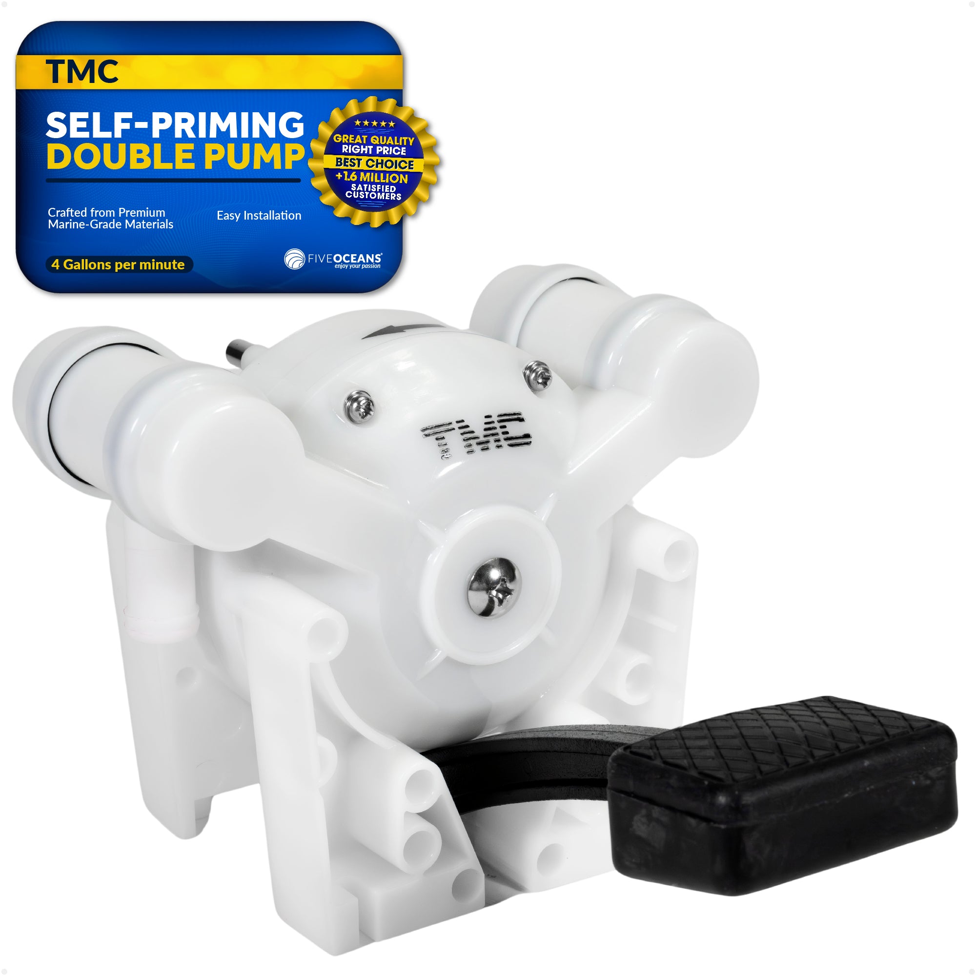 TMC Self-Priming Double Acting Diaphragm Pump - FO741 - Five Oceans
