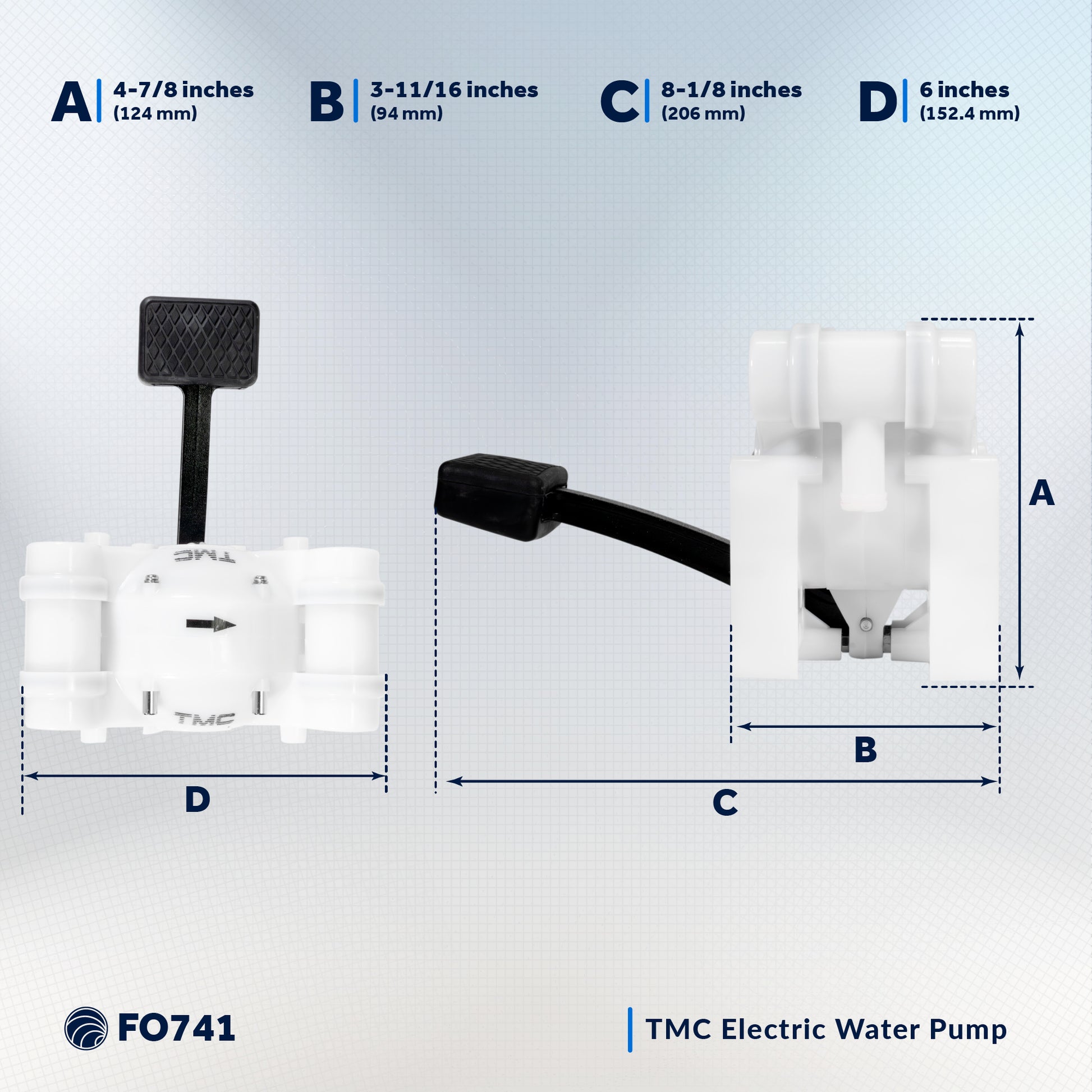 TMC Self-Priming Double Acting Diaphragm Pump - FO741 - Five Oceans