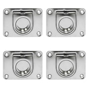 Rectangular Recessed Hatch, 3 x 2/14", Stainless Steel 4-Pack - FO912-M4 - Five Oceans