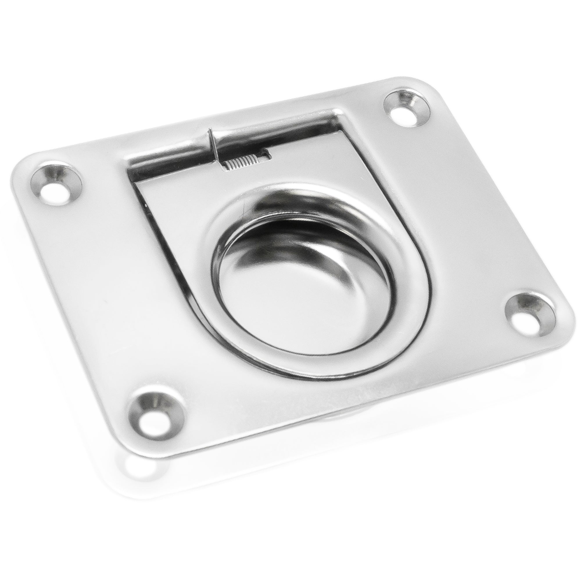 Rectangular Recessed Hatch, 3 x 2/14", Stainless Steel - FO912 - Five Oceans