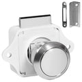 Keyless Push Button Latch, Stainless Steel - FO92 - Five Oceans