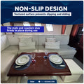Placemats with Coasters Set, Blue, Non-Slip, Waterproof, 4-Pack - FO94 - Five Oceans