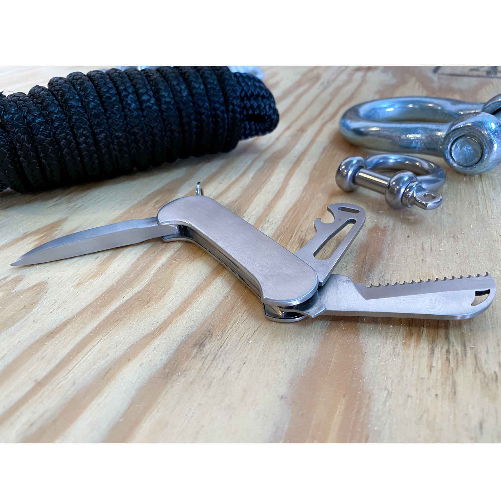 Sailor's Serrated Blade Rigging Knife - FO124