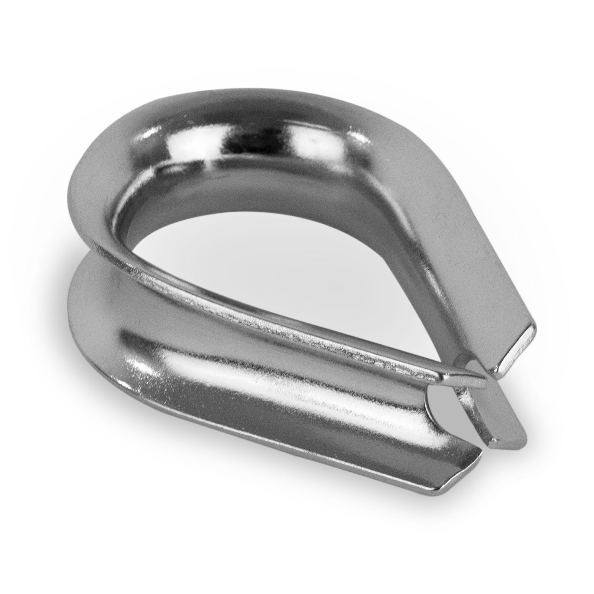 Thimble for 3/8" Wire Rope Cable, Stainless Steel - 5-Pack - FO1448-M5 - Five Oceans