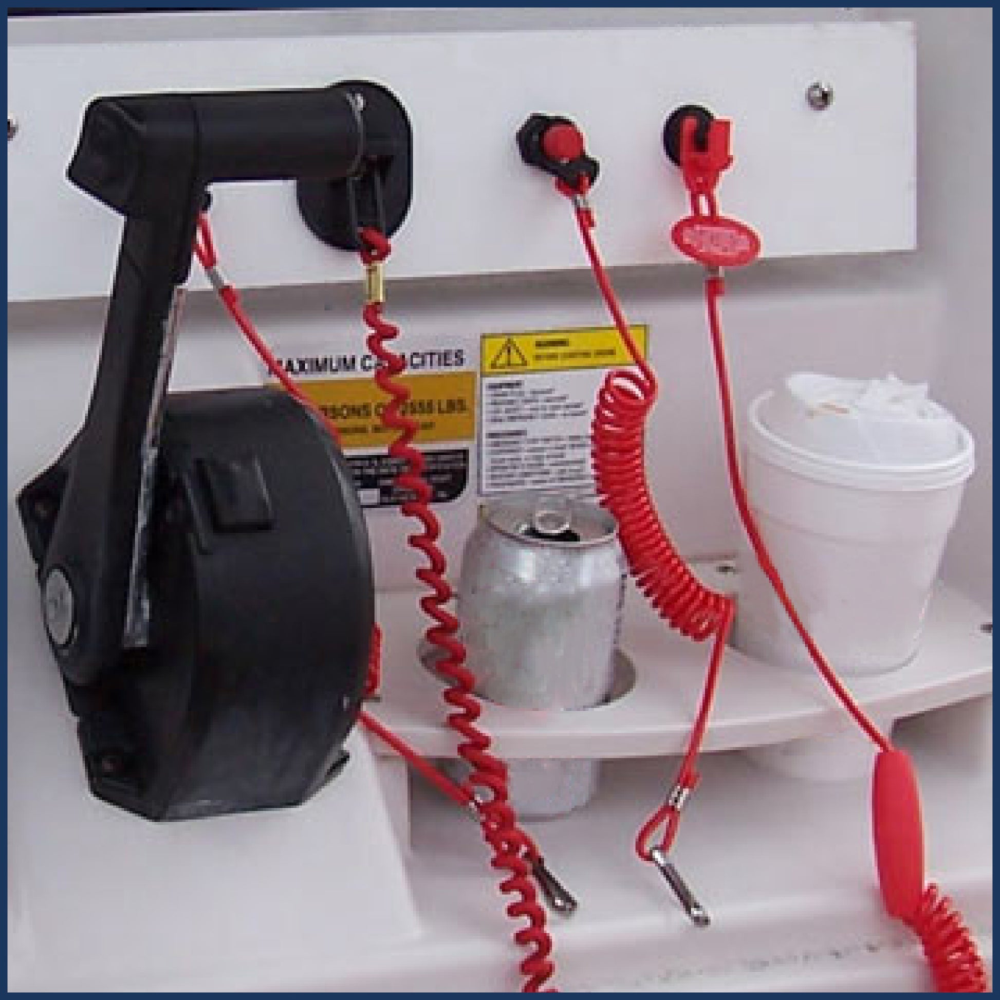 Emergency Cut-Off Switch with Hook, 12 Volts 12-Pack - FO1518-M12 - Five Oceans