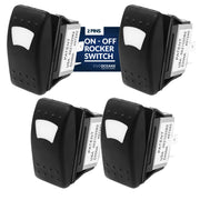 3-Pin On-Off Rocker Switch with LED - 4-Pack - FO1526-M4 - Five Oceans