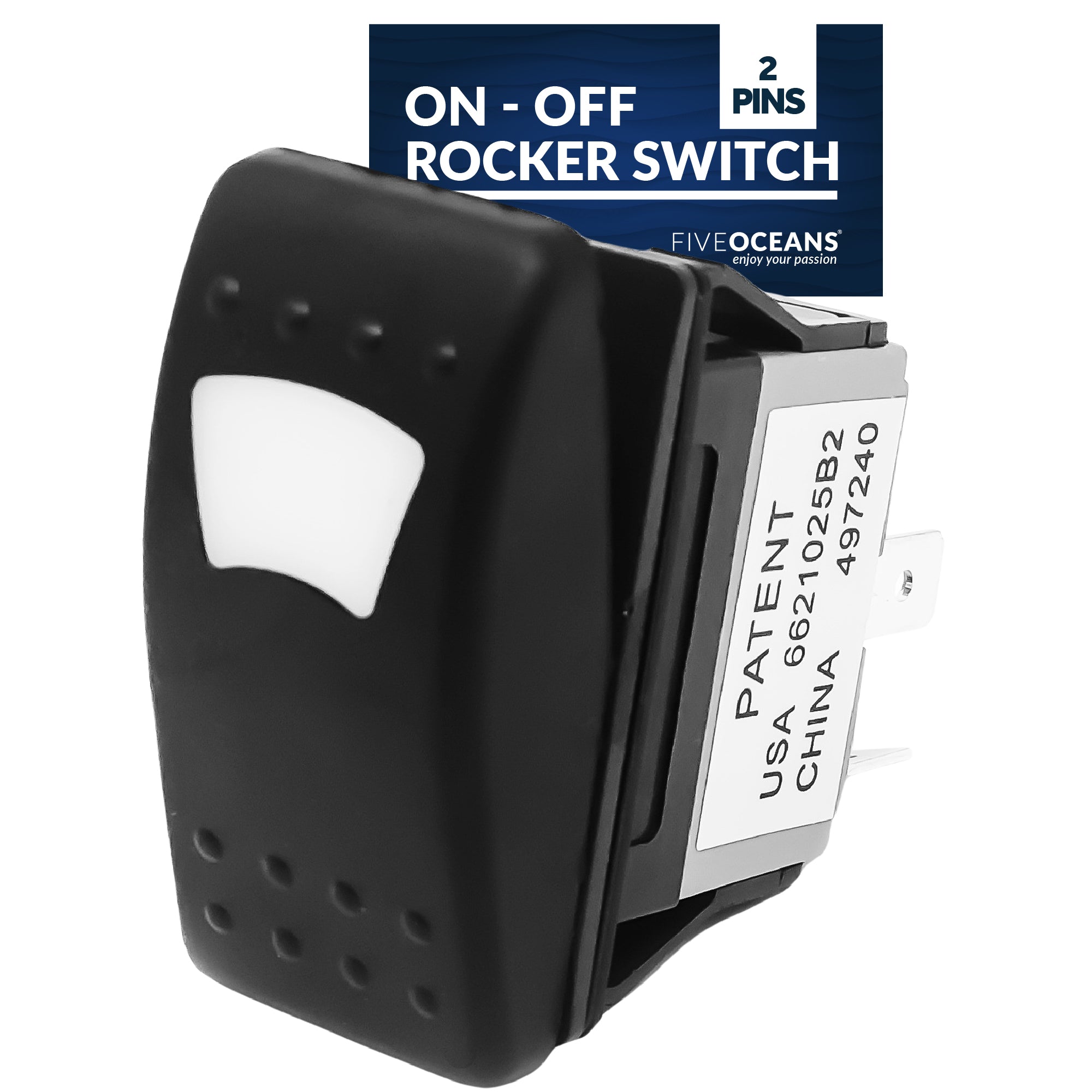 On-Off Rocker Switch with LED - FO1526
