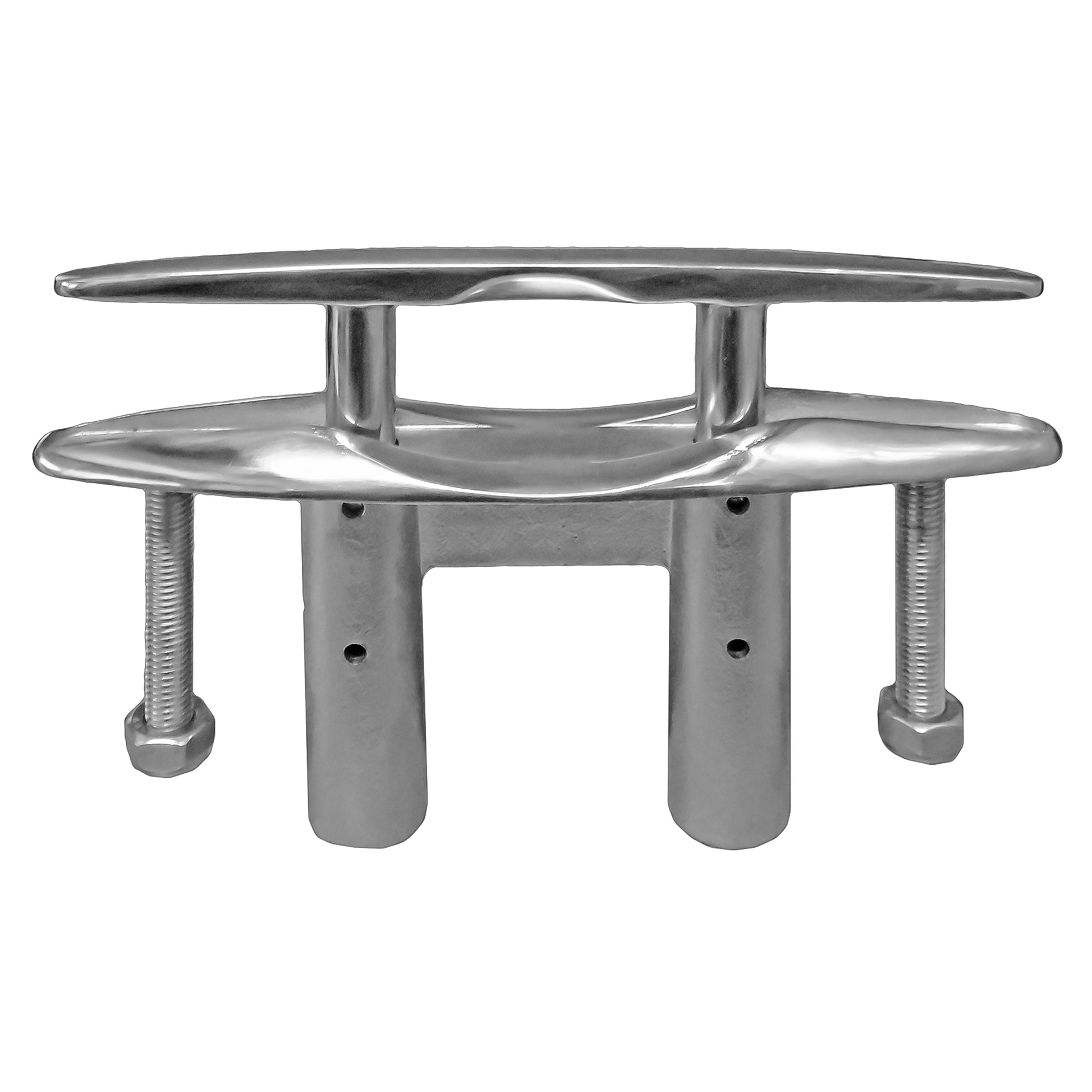E-Z Push-Up Cleat, Stainless Steel, 6" - FO1771 - Five Oceans