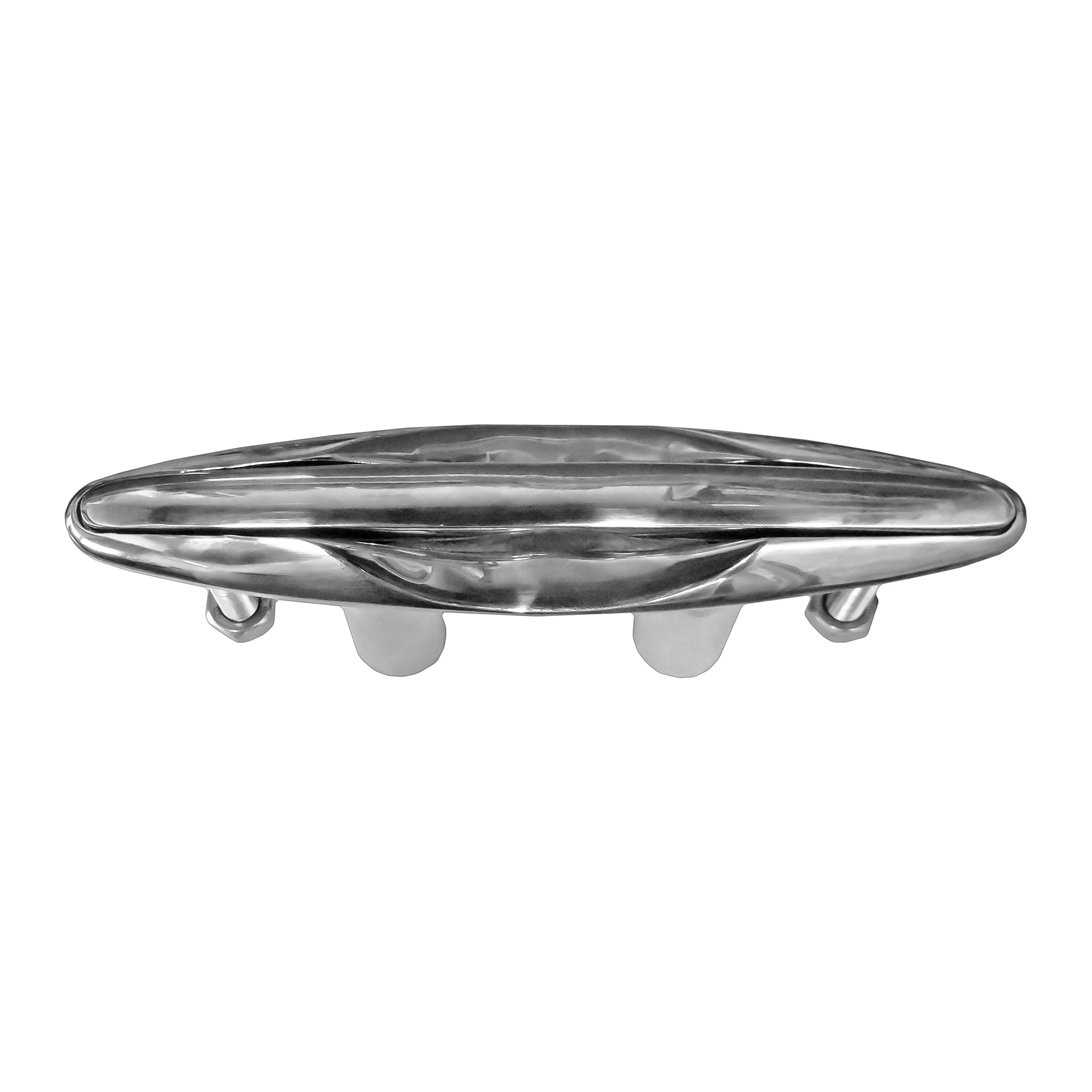 E-Z Push-Up Cleat, Stainless Steel, 6" - FO1771 - Five Oceans
