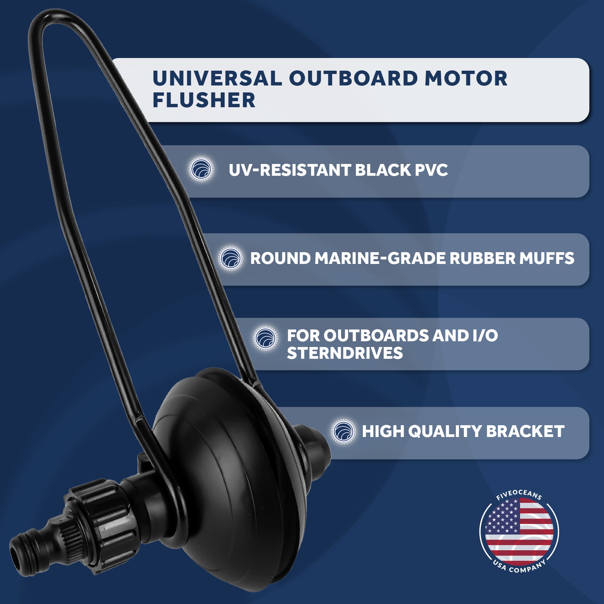 Outboard Motor Muffs 6-Pack - FO1871-M6 - Five Oceans